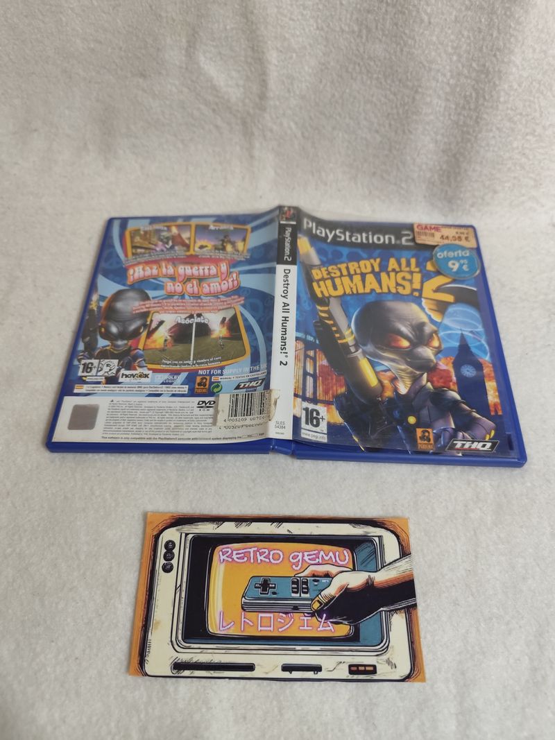 Imagen de *COMPLETO* Destroy all Humans 2 ps2