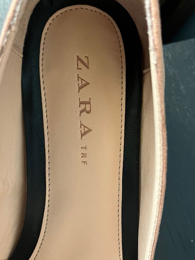 Zapatos piel Zara