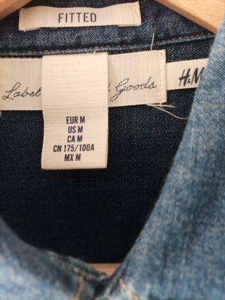 CAMISA VAQUERA CHICO TALLA M