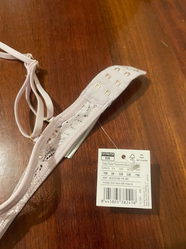 Soutien de renda halter lilas women’secret 85B