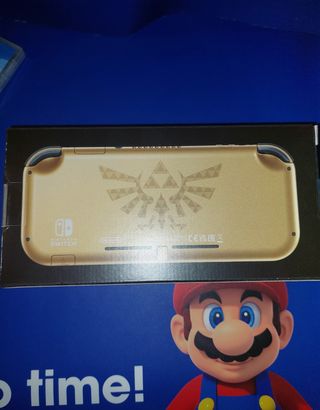 SWITCH LITE ZELDA NUEVA+JUEGO ZELDA+EXTRA
