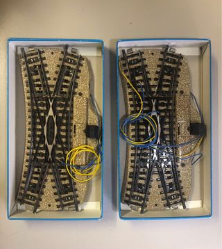 MARKLIN DUE DOPPI SCAMBI AD INCROCIO 5128