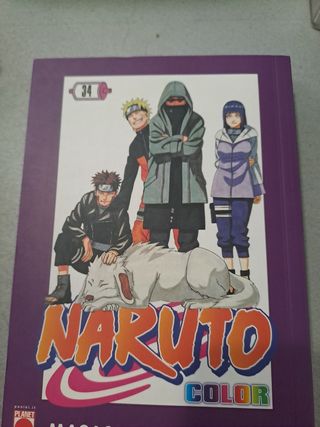 Fumetto NARUTO color n 34