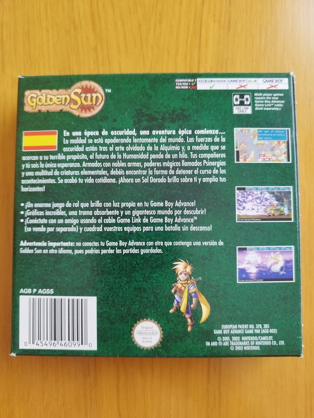 Golden Sun - GameBoy Advance