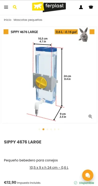 Jaula hámster Ferplast + complementos