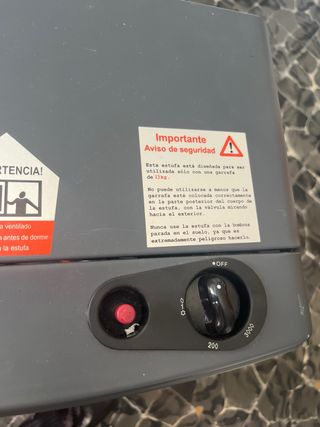 Estufa calefaccion a gas