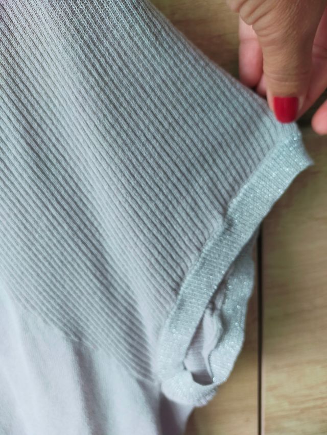 Chaqueta de punto larga fina