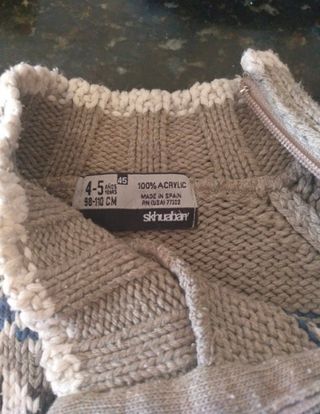 Jersey punto niño Zara