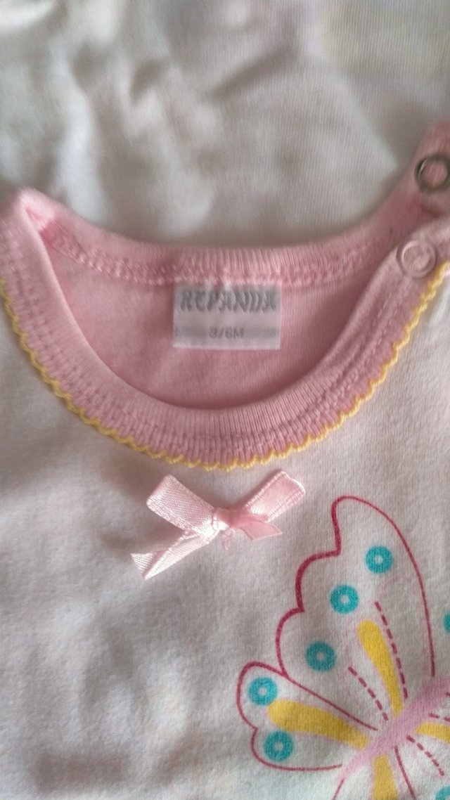 Body mangas corta bebe