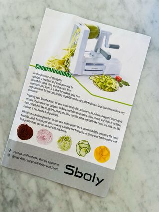Taglia verdure 5 lame Sboly