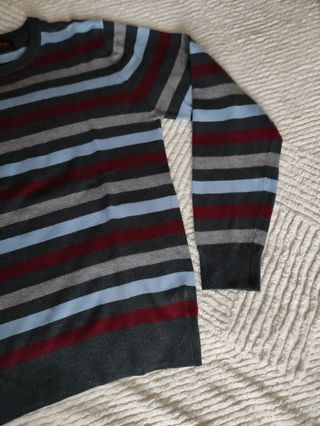 Pullover uomo a righe