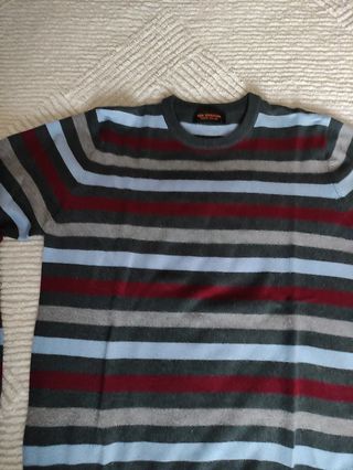 Pullover uomo a righe