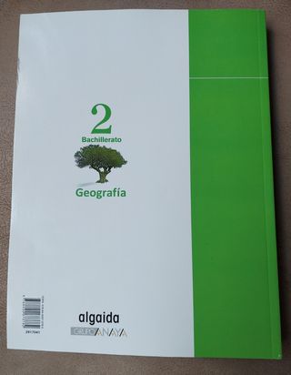 Libro Geografía 2° Bach