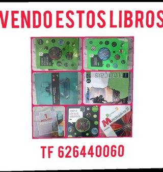 Libros bachiller 1* y 2*