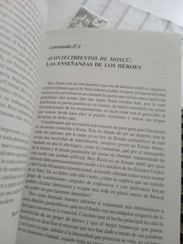 Libro sulla ribellione fondamentalista.