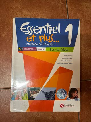 Libro francés 1 ESO