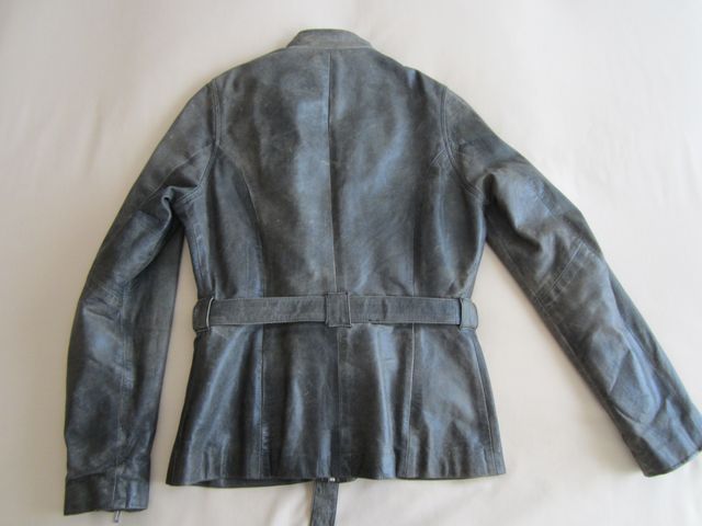 Cazadora Stradivarius de cuero