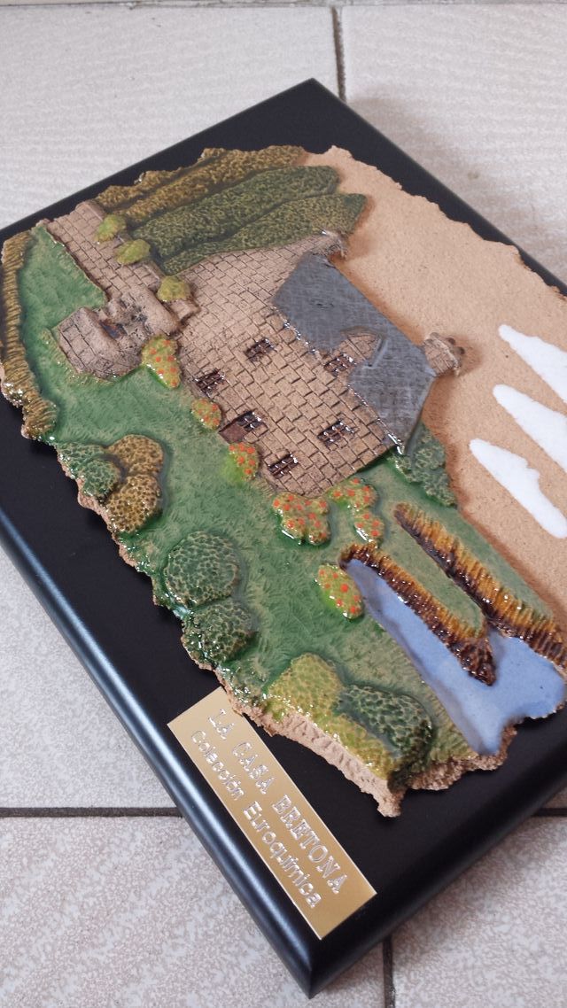 Cuadro artista Maymó casa Bretona serie limitada