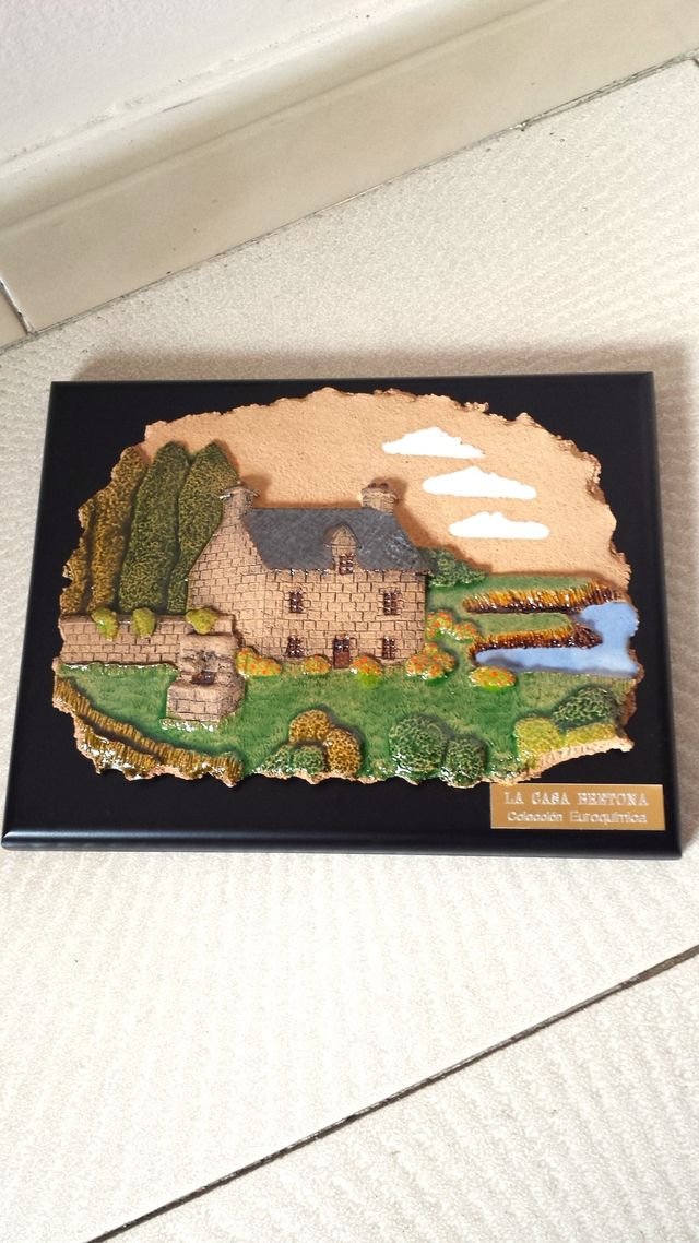 Cuadro artista Maymó casa Bretona serie limitada