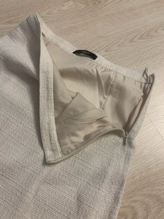 Gonna bianca in tweed Weekend Max Mara