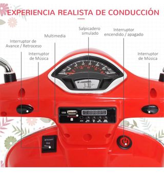 Vendo moto de bateria para niñ@s