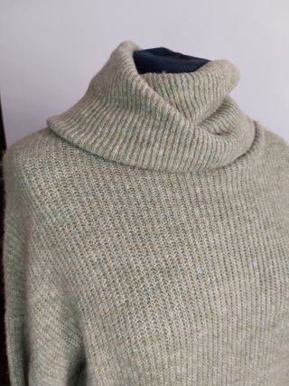 Vestido verde abrigadito