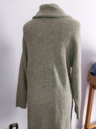 Vestido verde abrigadito