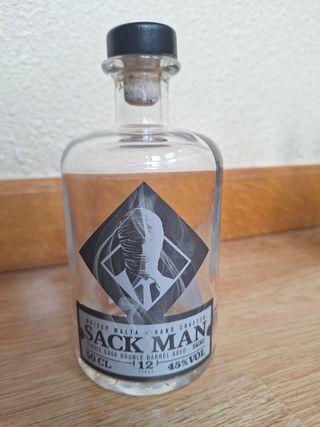 Tre bottiglie VUOTE di whisky diverso