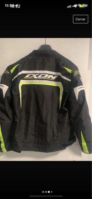 CHAQUETA DE MOTO IXONchaqueta de moto con forro