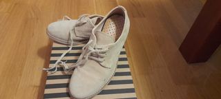 Zapatos serraje  vestir niño número 35