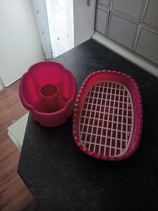 Escurridor platos cubiertos