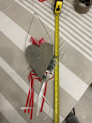 Addobbo fuori porta natalizio