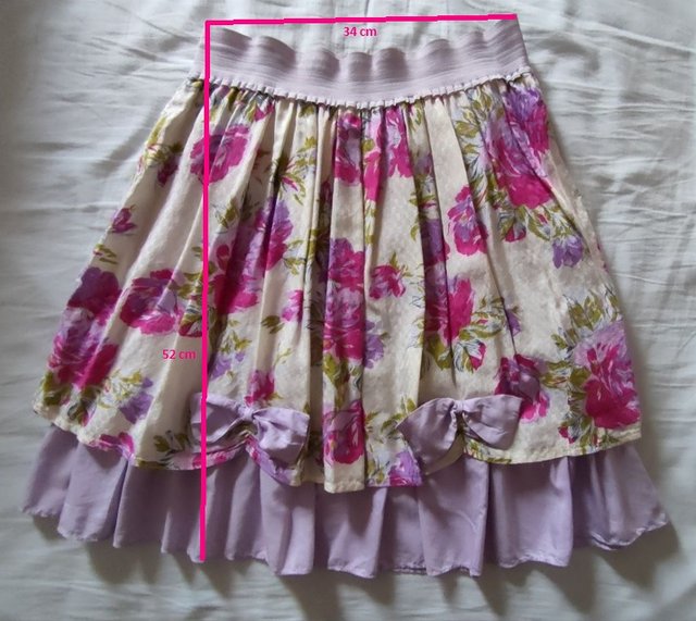 Gonna a motivi floreali