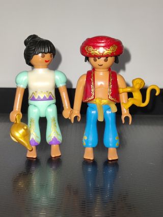 Pareja Aladín y Jasmín Playmobil