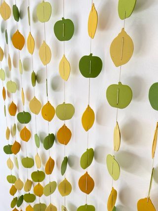 Cortina decorativa madera