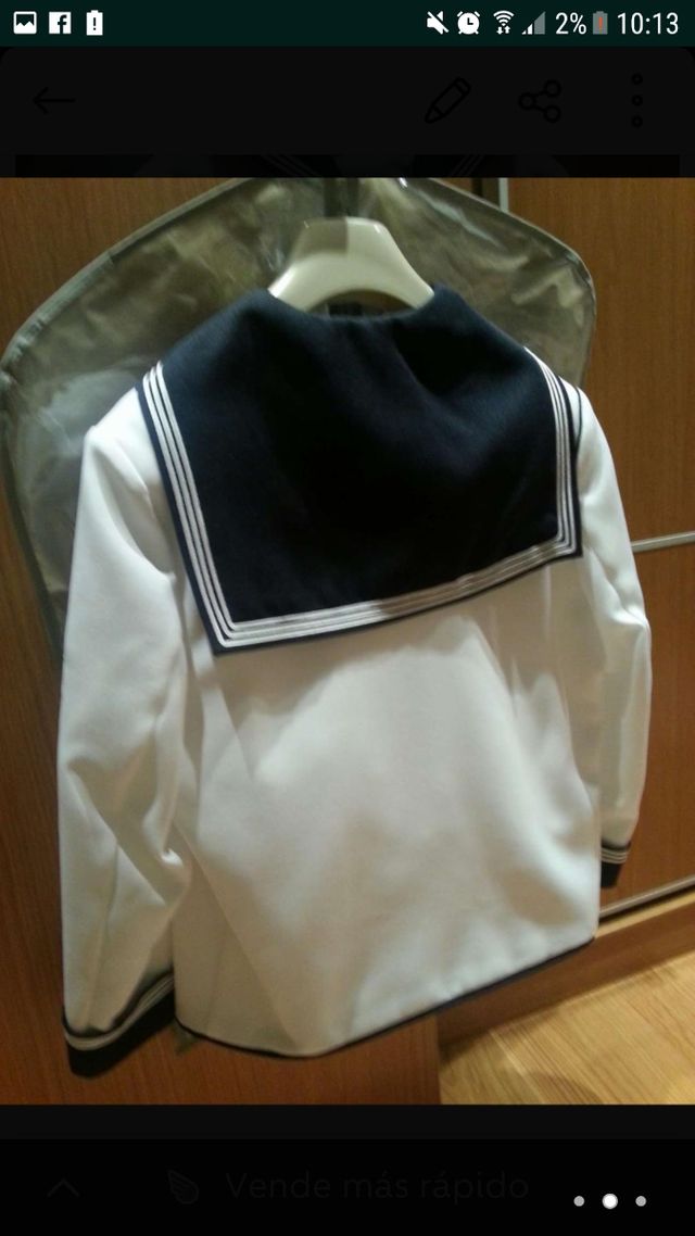 Traje de Comunión.