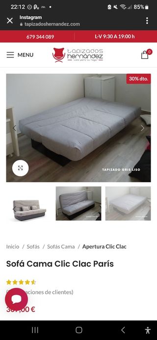 Sofa cama