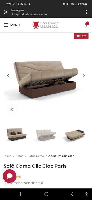 Sofa cama