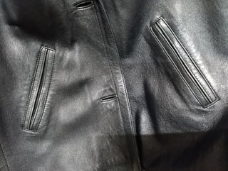Chaquetón piel girada