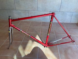 Cuadro bicicleta acero larcia