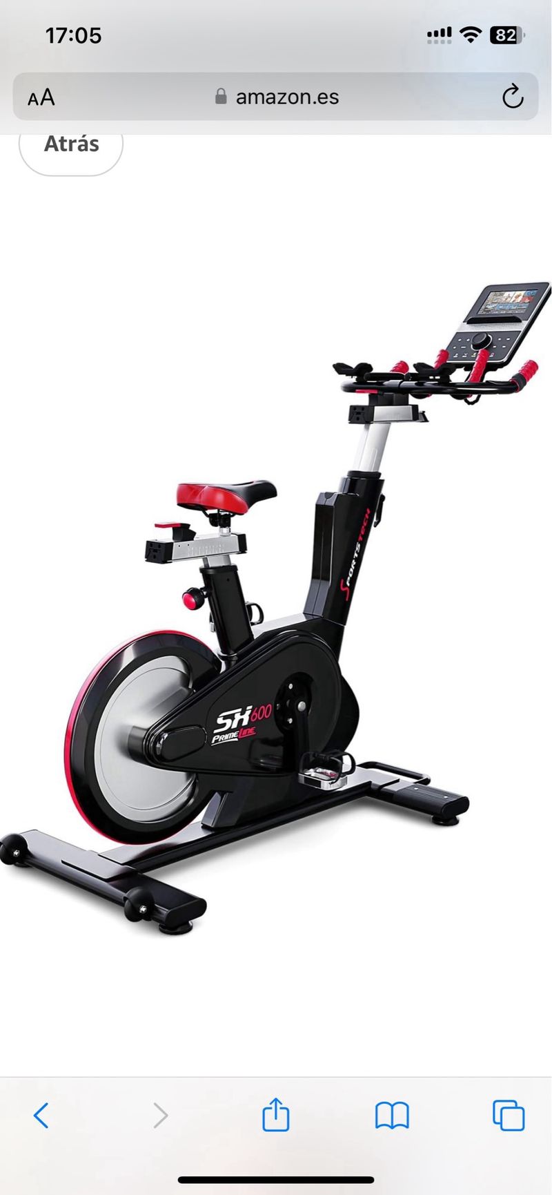 Sx400 Bicicleta Sportstech Sx400 Speedbike Sportstech Sx400