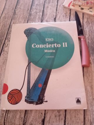 Libro de texto Música Concierto 2° ESO
