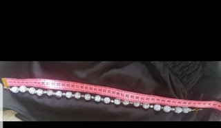 Collar de vidrio de Murano con inserciones de cristal