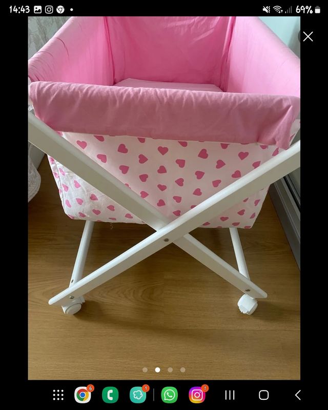 Minicuna urge venta por mudanza, y sin uso.