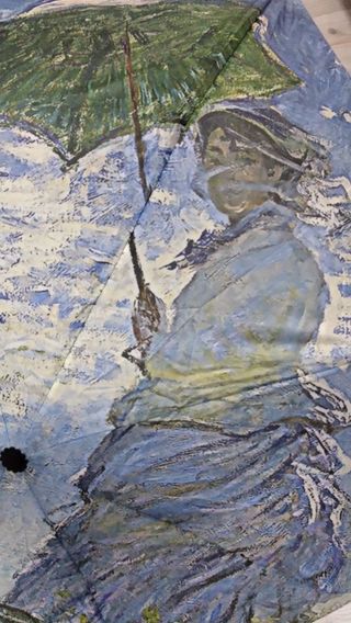 Ombrello la passeggiata di Monet.