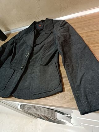 Chaque Blazer talla M Formal Gris Oscura