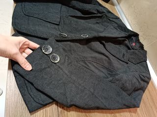 Chaque Blazer talla M Formal Gris Oscura