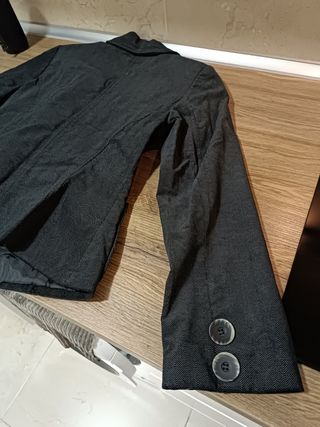 Chaque Blazer talla M Formal Gris Oscura