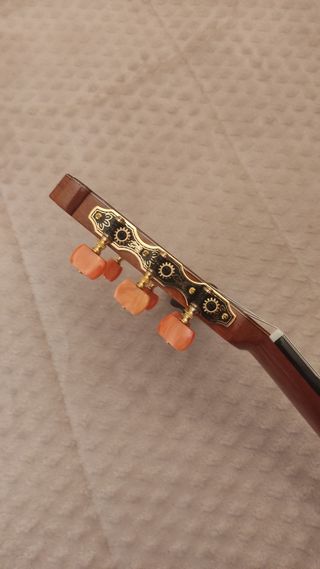 Guitarra española amplificada