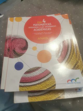 Libro Matemáticas 4 ESO